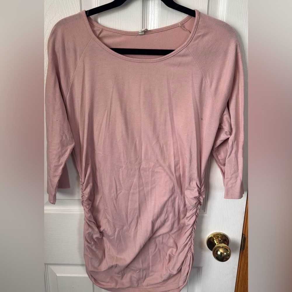 Women's Pink maternity Top